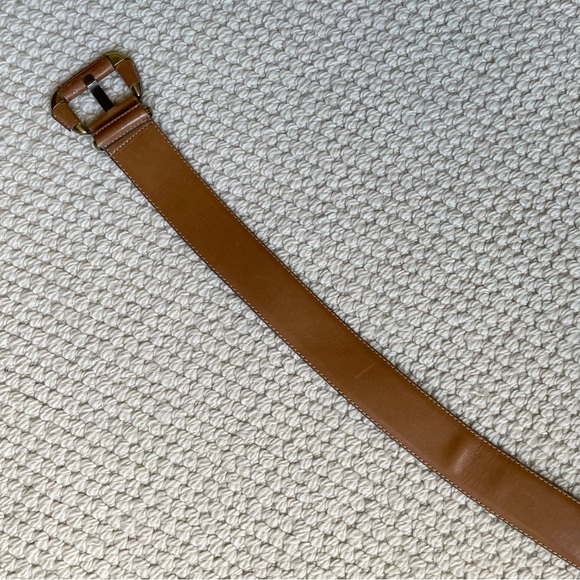 Rodier tan leather belt - Picture 8 of 13